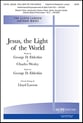 Jesus the Light of the World SATB choral sheet music cover